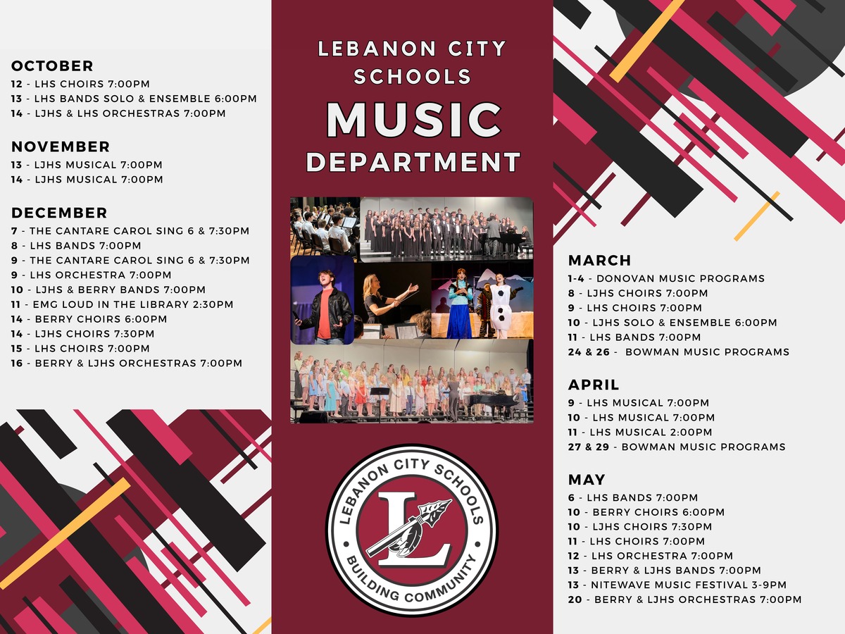 performing arts promotional poster